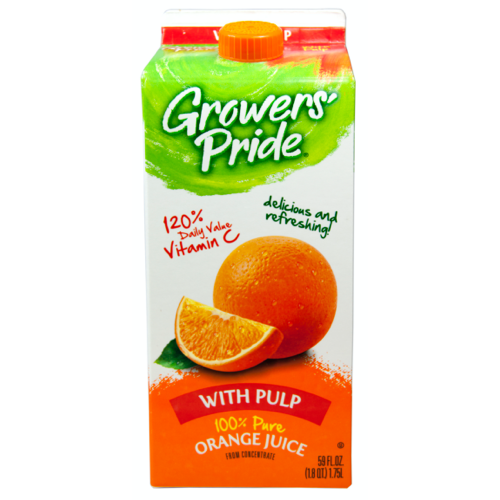 Orange Juice with Pulp 59oz Carton